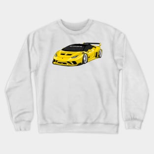 lamborghini huracan GOLD Crewneck Sweatshirt